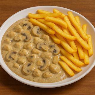 Pechuga de pollo a la pimienta