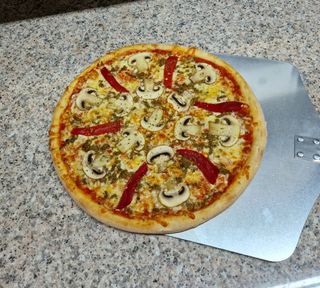 PIZZA VESUVIO (33CM)