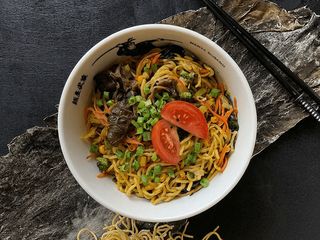 Локшина з овочами пісна XL (450g)