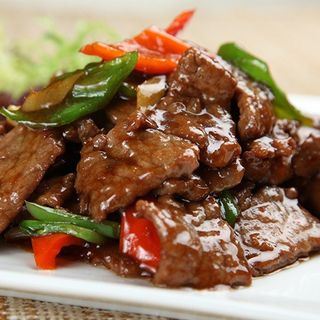 ternera con salsa de ostra