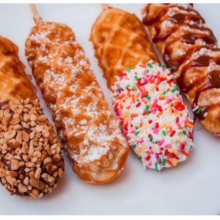 Gaufre sucette Framboise