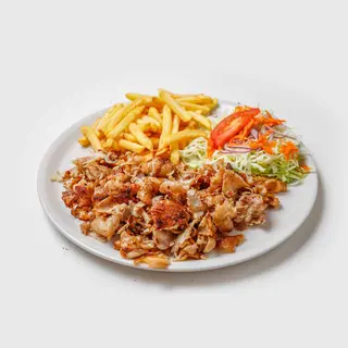 Piatto kebab menù