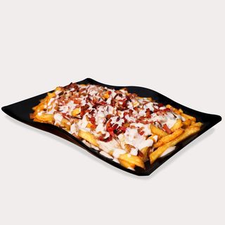 Patatas queso y bacon