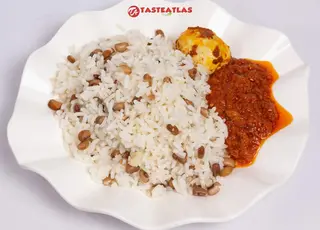 Rice & Beans with chicken 