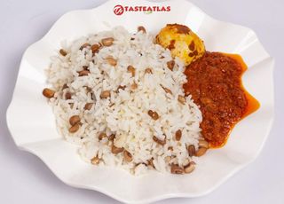 Rice & Beans with chicken 