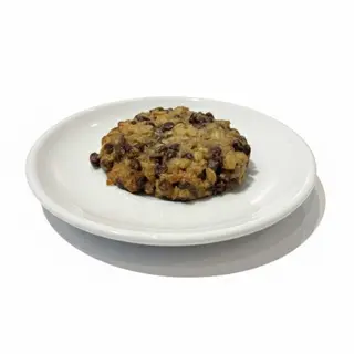 Cookie sin harina ni azúcar refinada