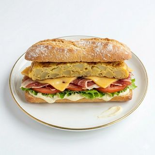 Bocadillo De Tortilla Especial