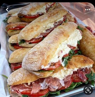 Сандвич с Пушена Сьомга