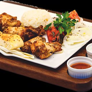 Шашлык куриные крылышки