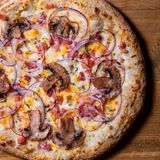 Pizza Carbonara Deluxe