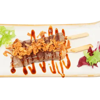 35.Pincho De Ternera Con Queso (3 Uds.)