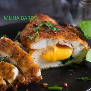 Plat Cordon bleu + FRite+ Salade