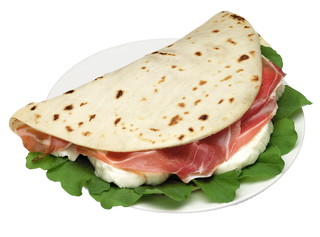 Crudo, Stracchino e Rucola