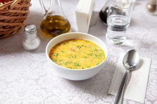 Ciorba de cartofi cu afumatura