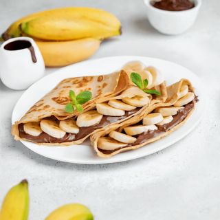 Crêpe Nutella Banane Kinder