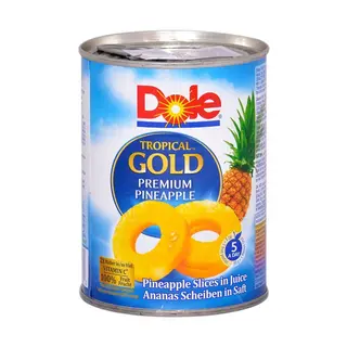 Felii de ananas in suc tropical Dole 567g