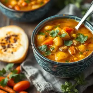 1.. VEG SOUP