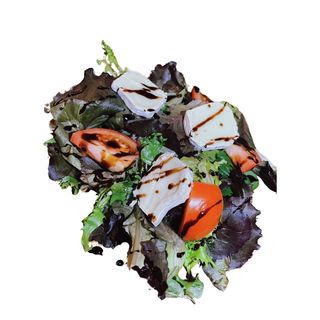 Ensalada de queso de cabra