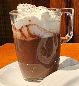 Cacau Quente com Natas