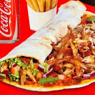 Menú pizza turco De Pollo 