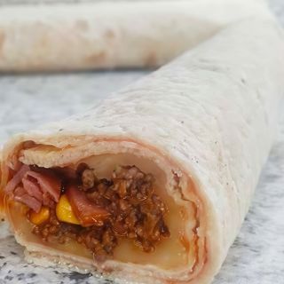 Rulo barbacoa, entero