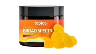 Topical Żelki Broad Spectrum CBD 750 mg Cytryna
