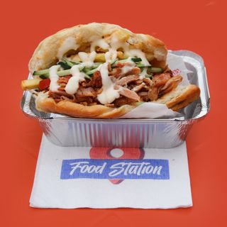 Джоб с месо за дюнер