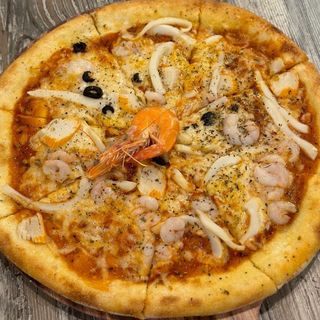 Pizza Fruits Mer