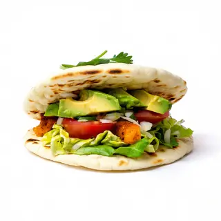 Arepa vegetariano