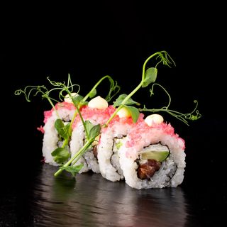 Филаделфия хрупкава пушена сьомга  (4бр)