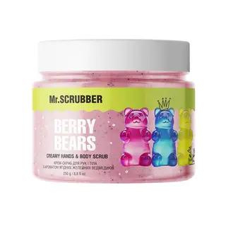 Крем-скраб  З Ароматом Ягідних Желейних Ведмедиків Berry Bears, 250 G