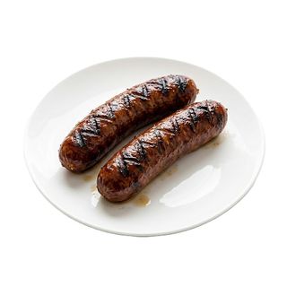 Plain beef sausages