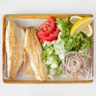 Филе от лаврак на грил