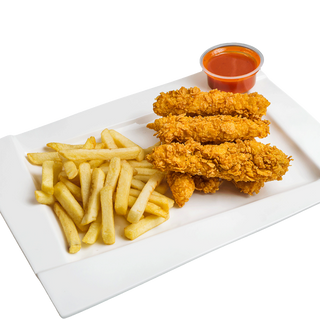 Meniu Crispy de pui cartofi prăjiți