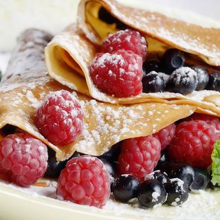 Crepe ai frutti di bosco