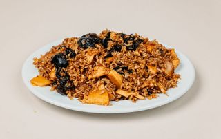 706. Ориз с пиле, китайски гъби и бамбук