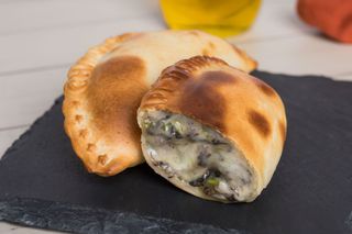 Queso Y Champiñones