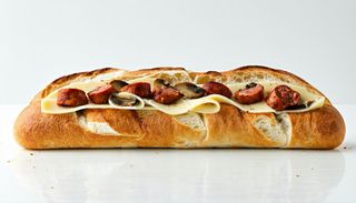 Bed wolf con funghi - panino