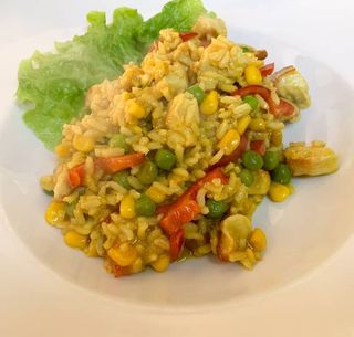 Rižoto sa piletinom u curry sosu 