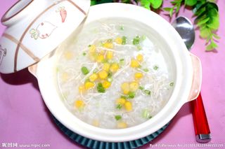 Zuppa di pollo con mai 玉米鸡丝汤