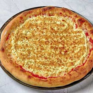 PIZZA MEDIA FRANGO COM CHEME CHESSE