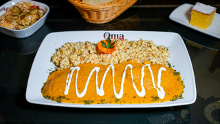 Meniu Sos vanatoresc cus cus/muratura/paine/desert