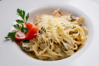 Паста с семгой (300 гр.)