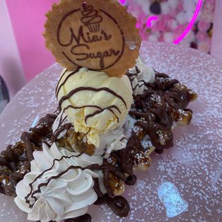 Gofres con 3 ingredientes 