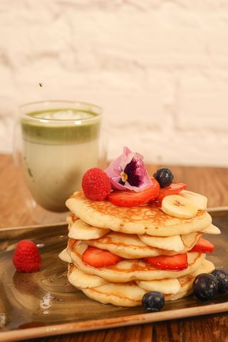Pancakes de fruites