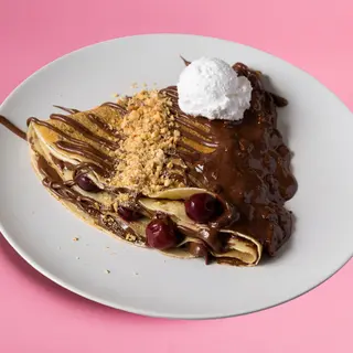 Cherry Noir crepes