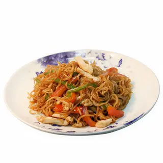 Yakisoba con pollo