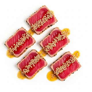 161. Carpaccio tonno 5 pezzi