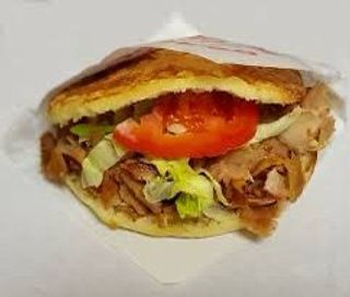 Panino doner kebap