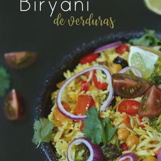 Biryani de verduras /Vegetable biryani 